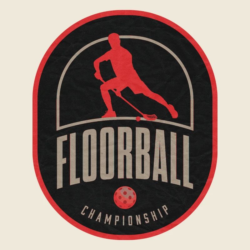 Floorball Meisterschaft Patch