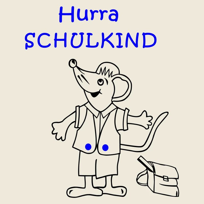 Hurra Schulkind Einschulung