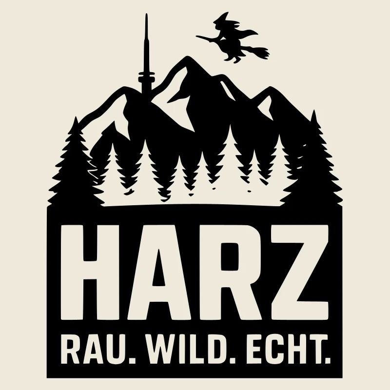 harz wild rau echt