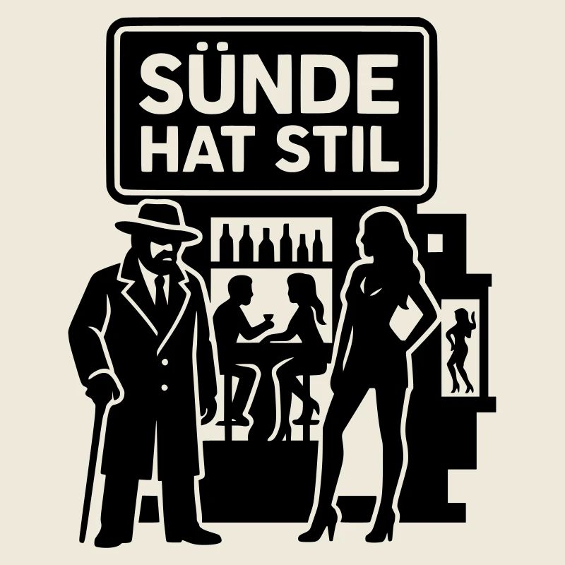 Sünde Hat Stil Ausgehen Nachtleben
