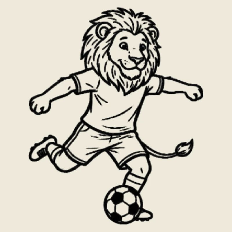 Lion Soccer Dash