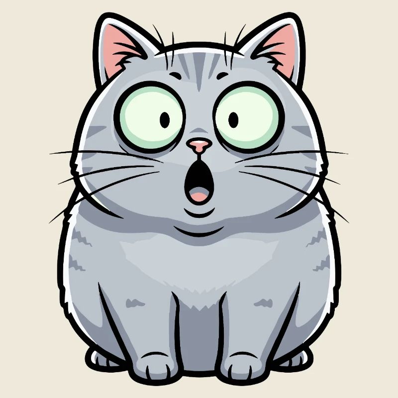 Dessin animé surprise sur le chat