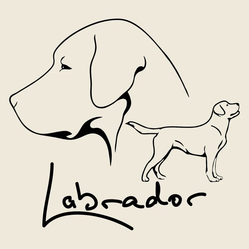 LABRADOR Profil WILSIGNS Hunde Hund Geschenkidee