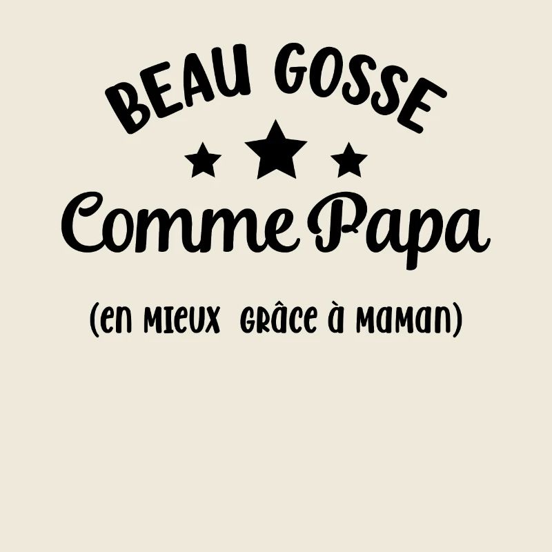 Beau gosse comme papa