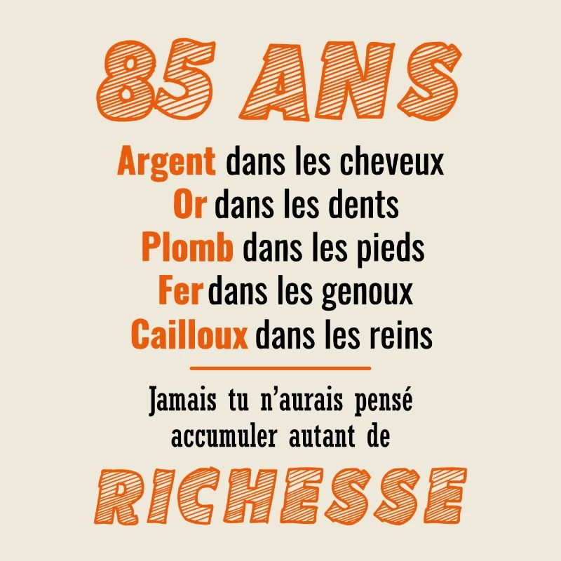85 Ans Anniversaire Drôle Idée Cadeau