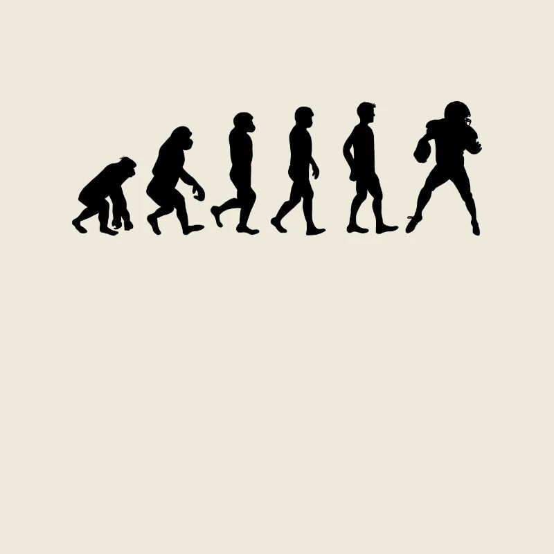 Evolution des Rugbyspielers