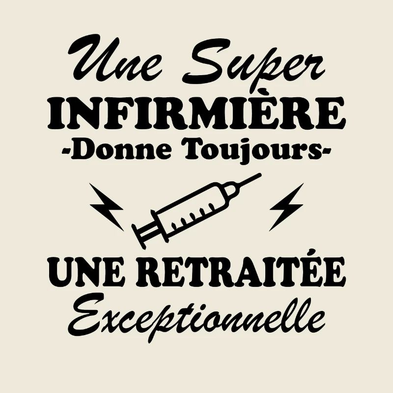 Humour infirmière retraitée, Cadeau retraite