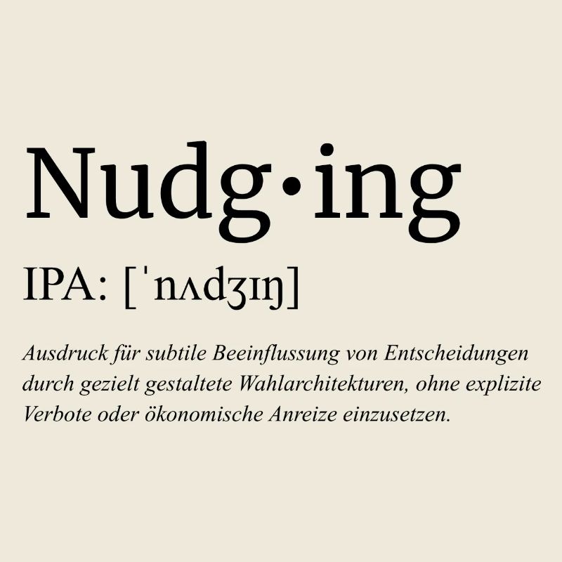 Nudging