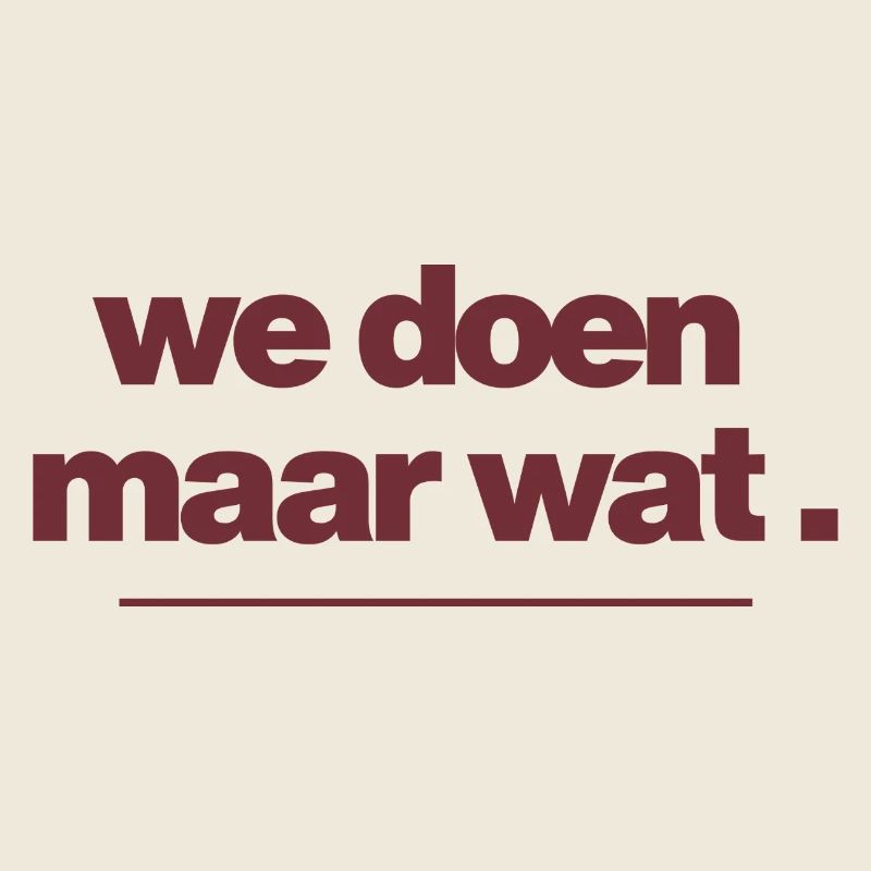 Let's just do some typography