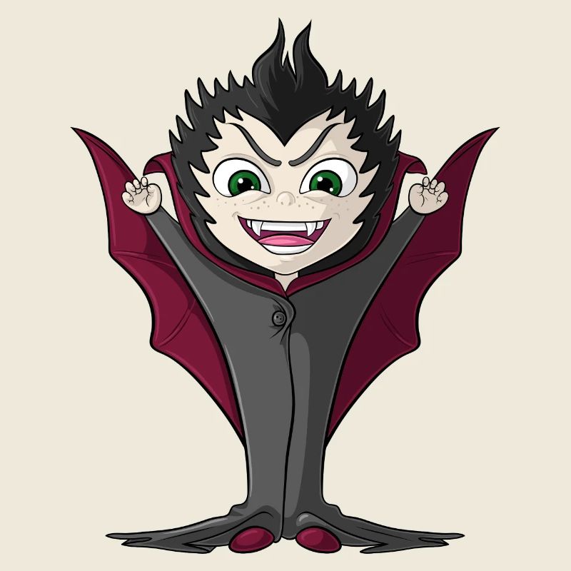 Kleiner Comic Vampir