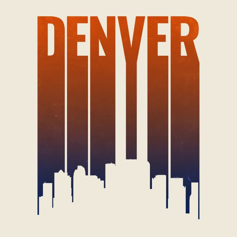 Denver Skyline Gradient