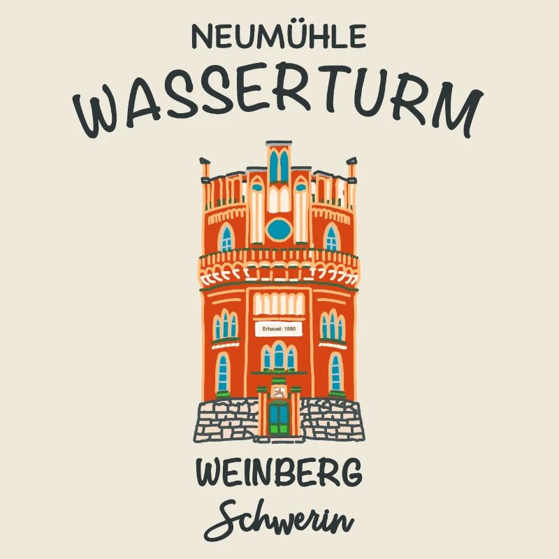 Schwerin, Wasserturm auf dem Weinberg