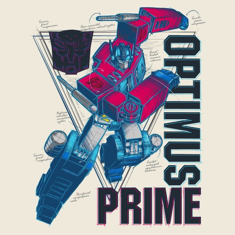 Transformers G1 Dessin D'Optimus Prime