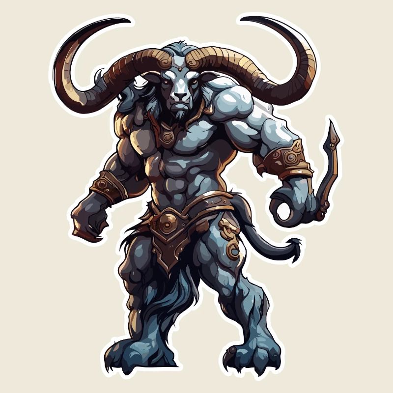 Minotaur / Greek Mythology / Creature