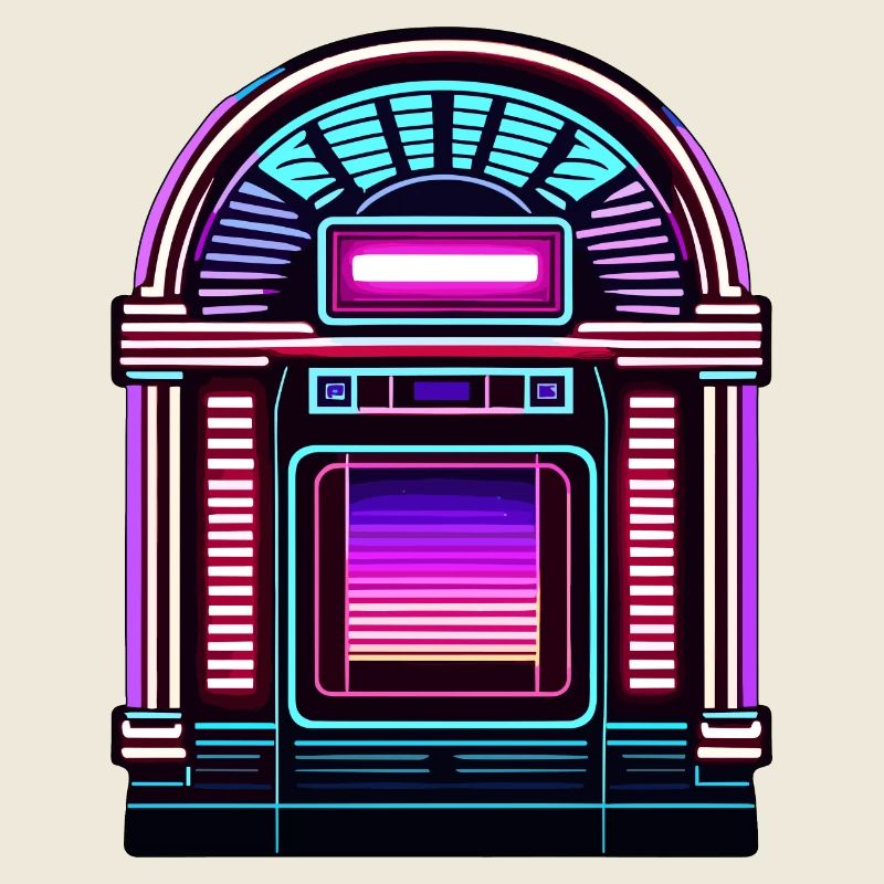 Jukebox / Musical Automaton / Retro / 50s