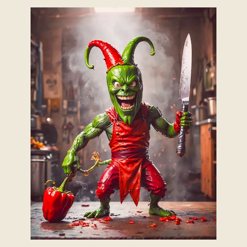 vegetables Apocalypse Monster chili harlequin
