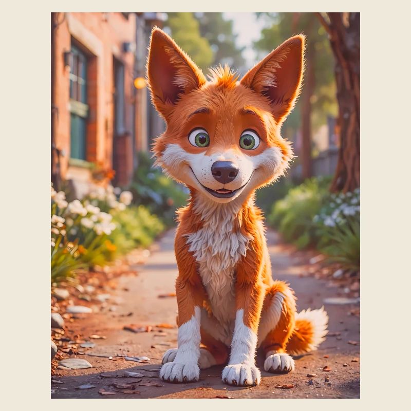 super süßes australisches Tier Down Under – Dingo