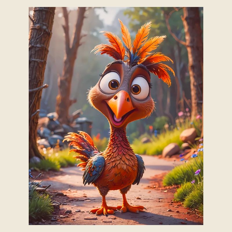 Super süße Tiere im Wald – rotes Eichhörnchen