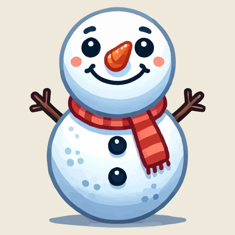 Snowman Schneemann