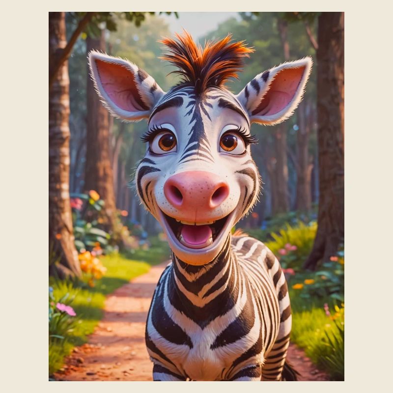 super cute african animals zebra