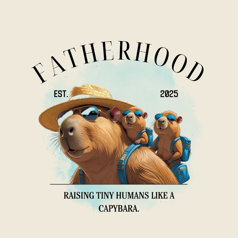 Paternité 2025 Élever de petits humains comme la capybara