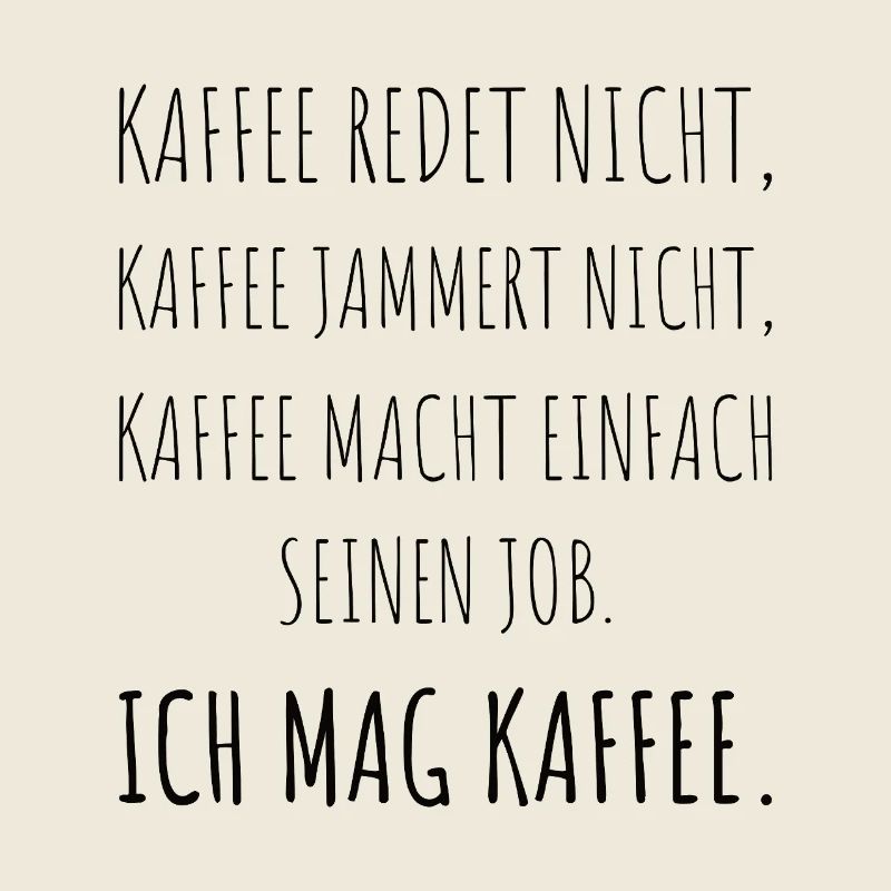 Ich mag Kaffee