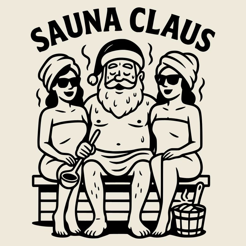 Sauna Noël Père Noël