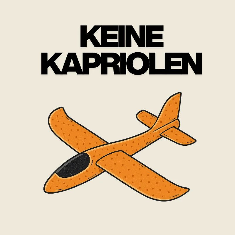 No capers Rüdiger Orange plane