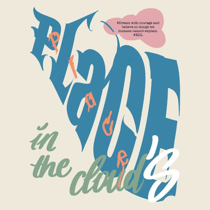 Place in the clouds Graffiti