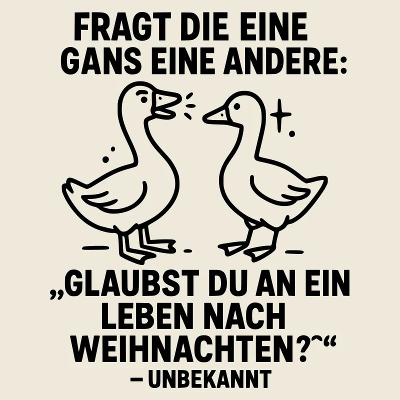 gans weihnachten witz leben danach