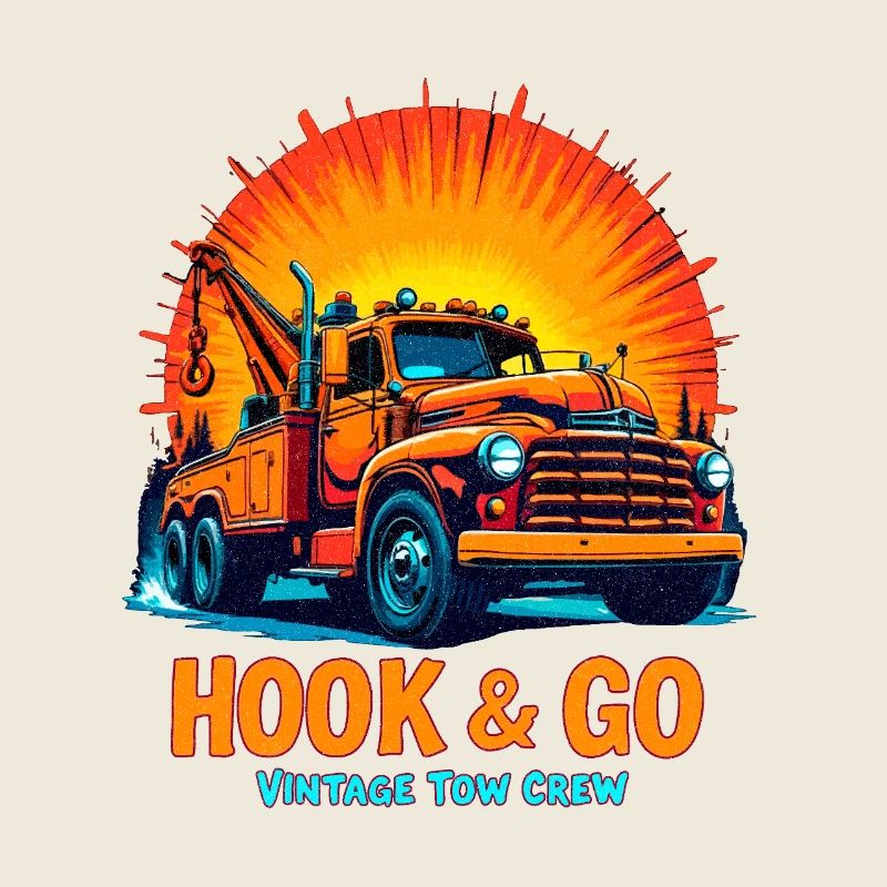 HOOK & GO – Vintage-Abschleppmannschaft