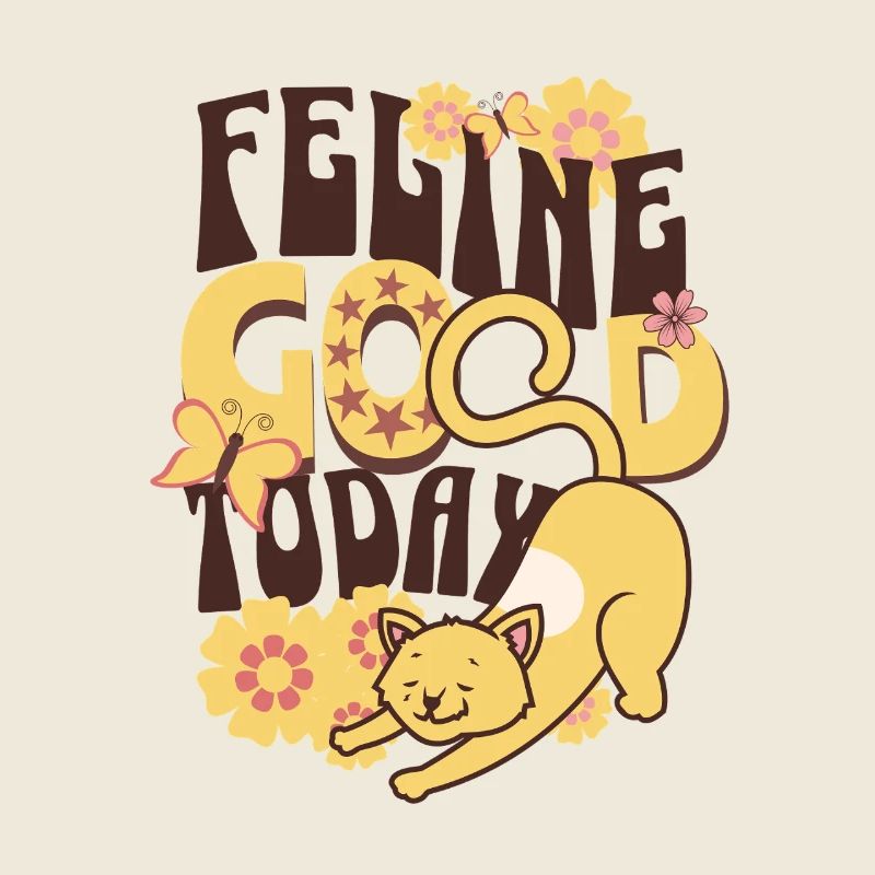 Fühle mich heute gut, Katze