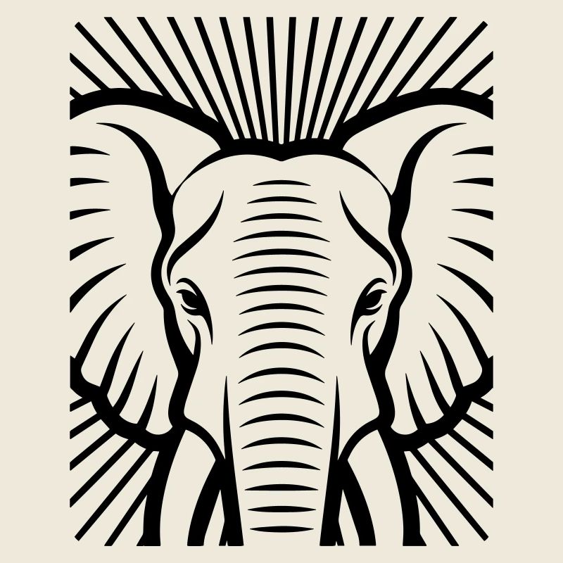 Tête d’éléphant