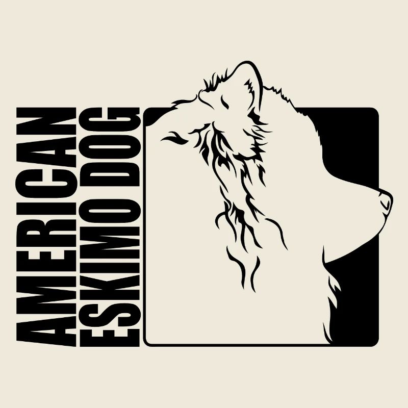 Profil de chien esquimau américain chiens Wilsigns