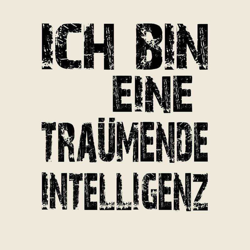KI Spruch Ich bin eine träumende Intelligenz