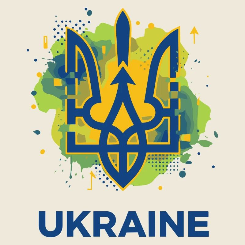 Ukrainian Trident Crest