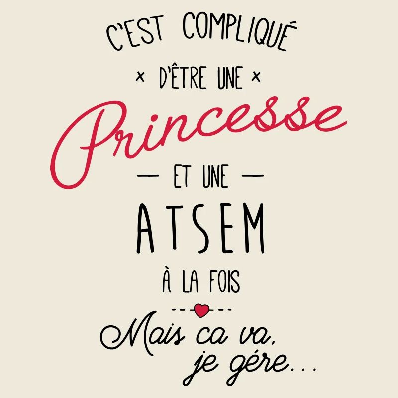 Princesse et atsem