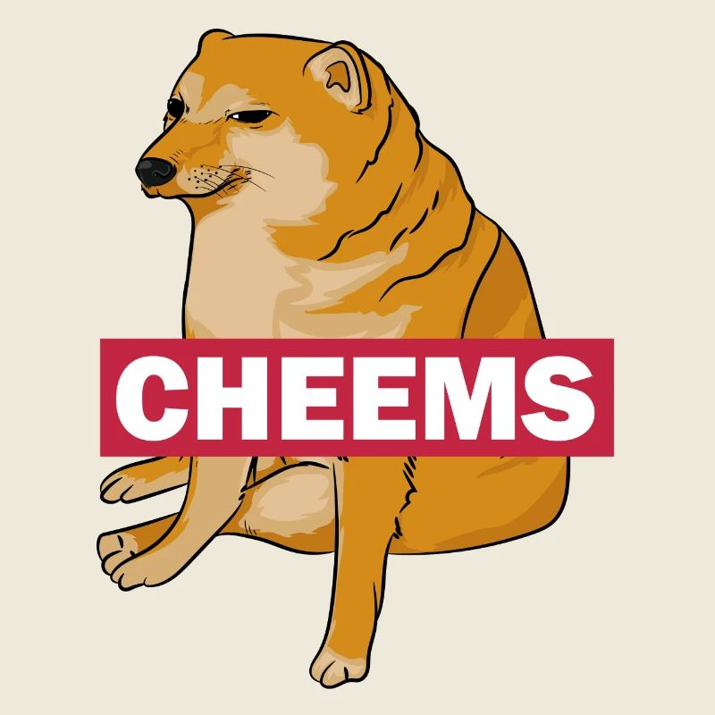 Meme dog Cheems