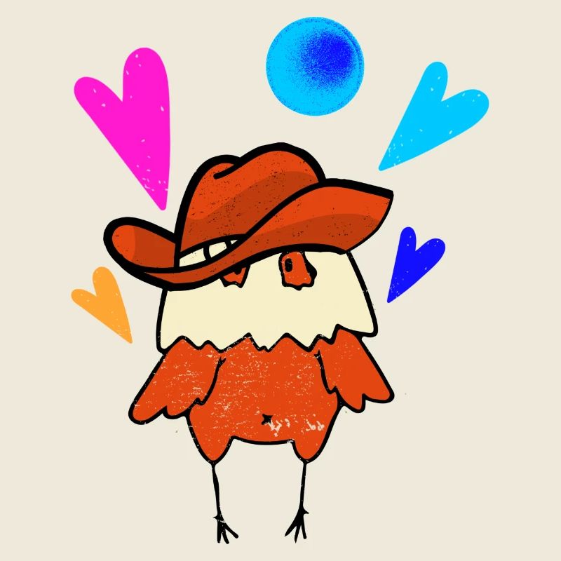 Hähnchen Cowboy