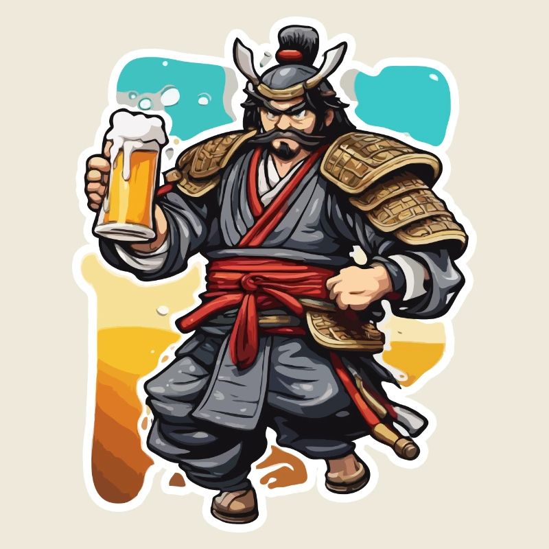 Samurai / Japanisch / Harakiri / Katana / Mann