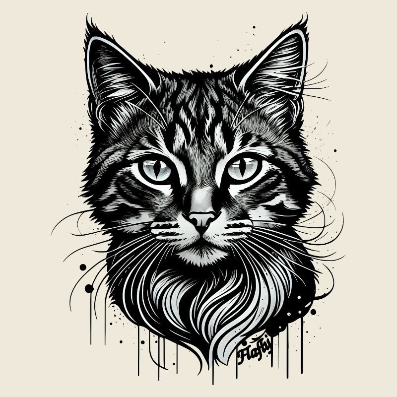 Tatouage de chaton 🐾 1