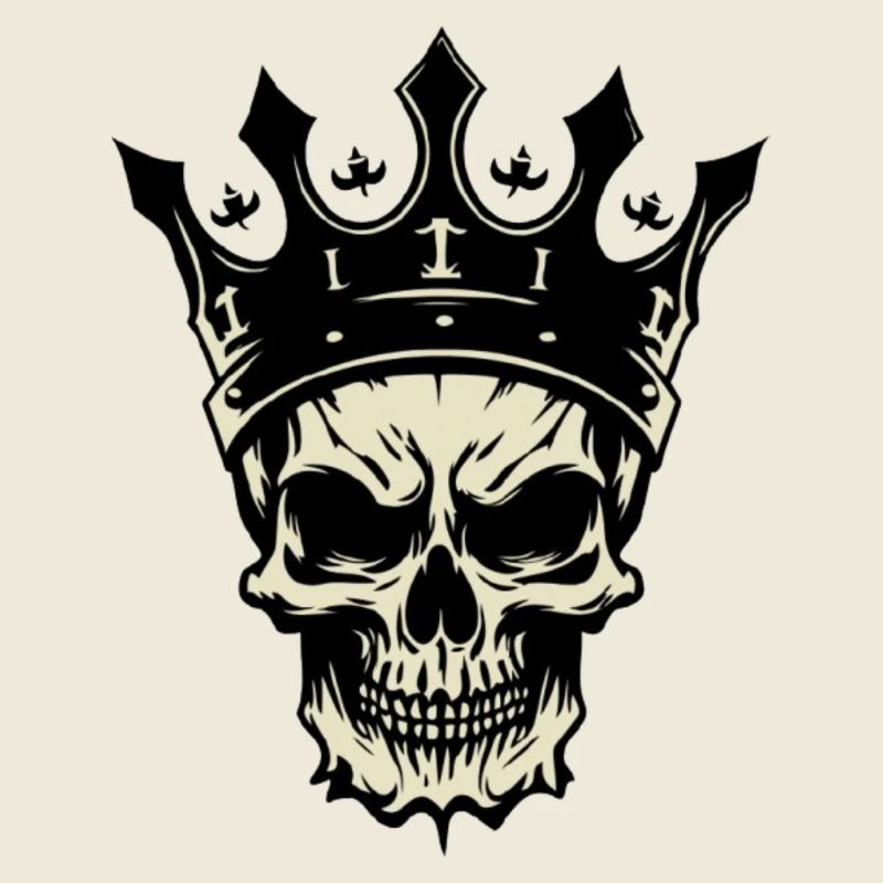 Crâne royal,Crâne en couronne
