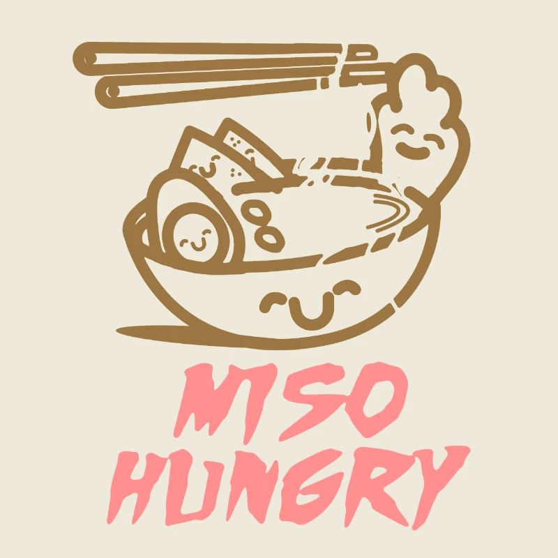 Nourriture miso affamée