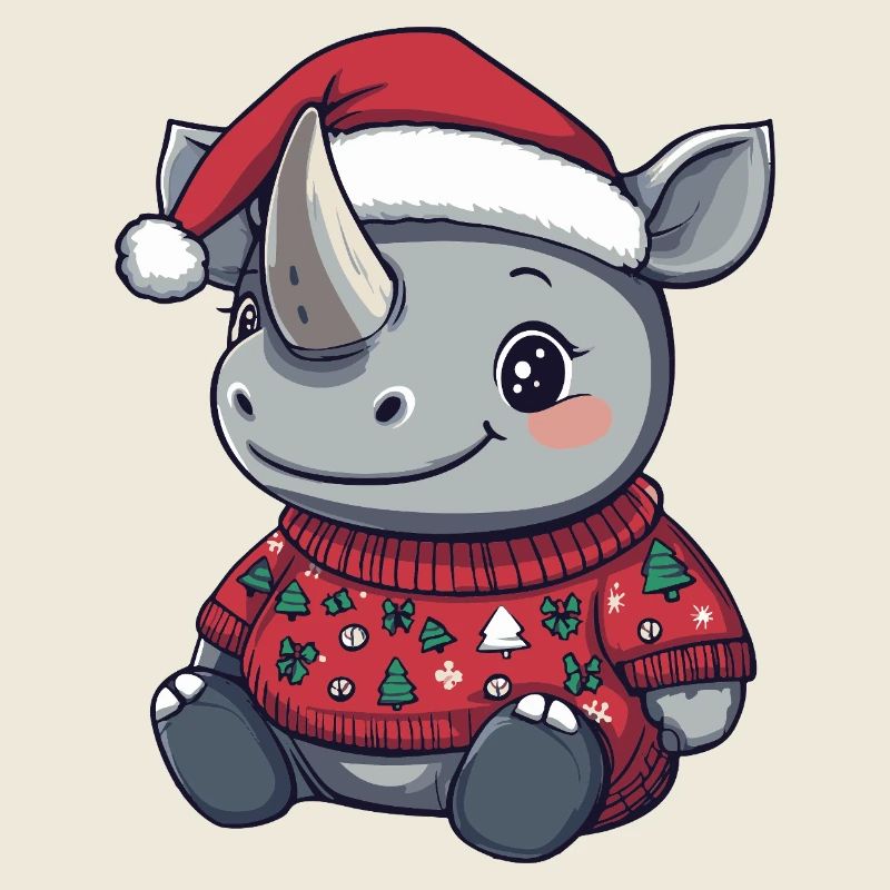 Rhino Christmas