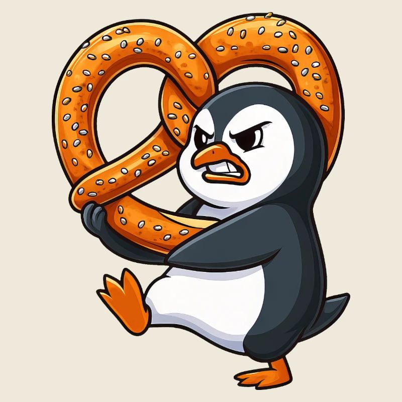 Grim Penguin avec bretzel Bavarian Funny Car