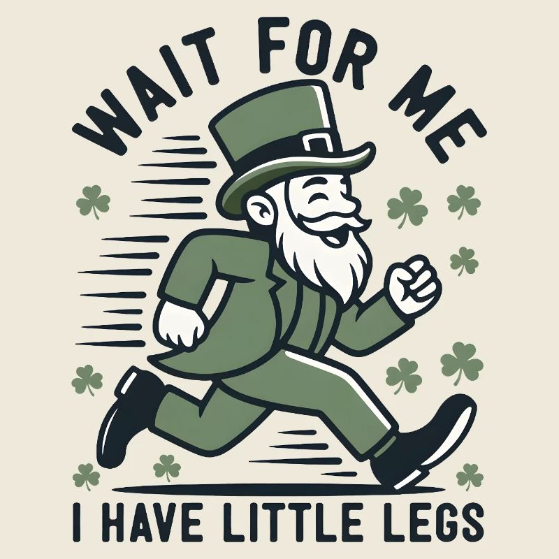 Leprechaun auf der Flucht