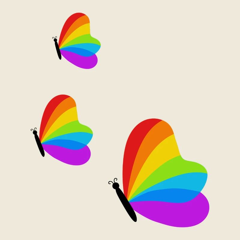 Pride Butterflies