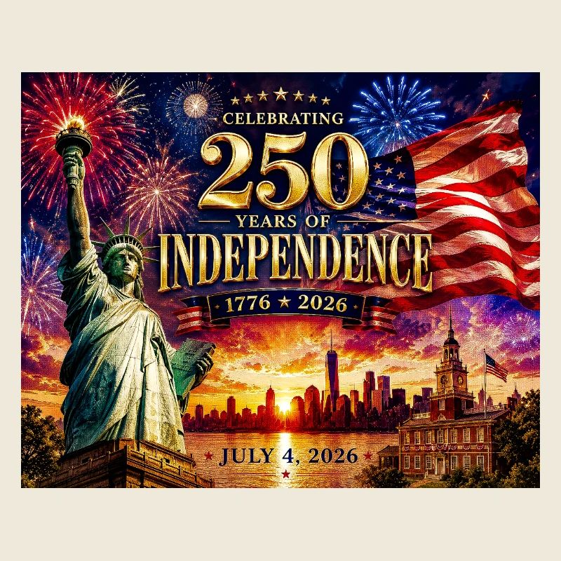 250 ans d’indépendance 1776-2026