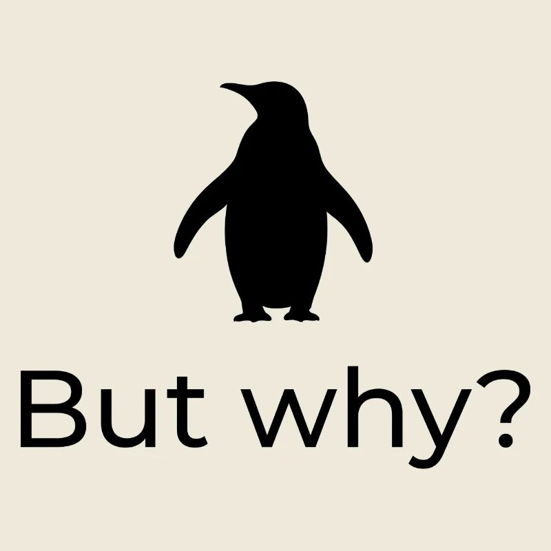 But why? Viral Nihilist Penguin Design