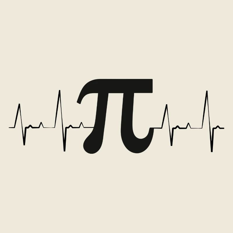 Pi Heartbeat Mathematician Math Teacher Mathematics